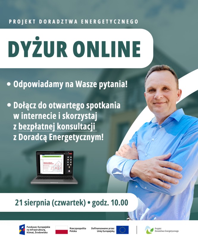 Bezpłatne spotkanie online z Doradcami Energetycznymi