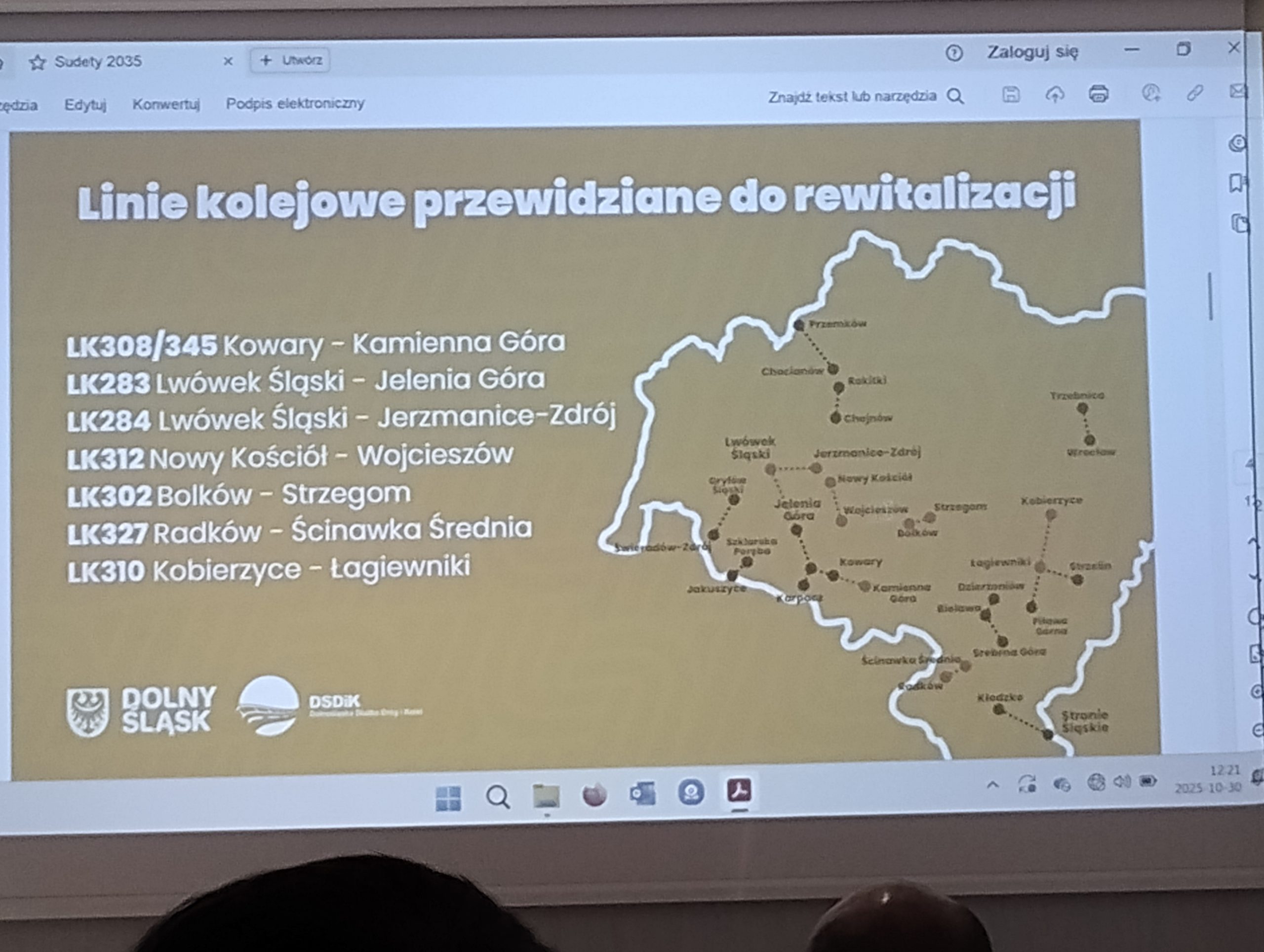 Spotkanie z DSDiK i Kolejami Dolnośląskimi