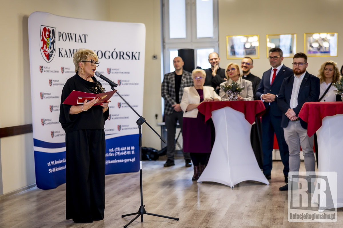 Noworoczne spotkanie w Starostwie Powiatowym w Kamiennej Górze