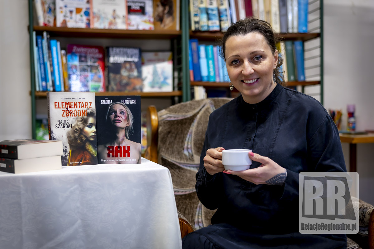 Spotkanie literackie z Nadią Szagdaj