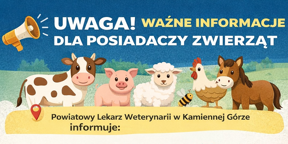Powiatowy lekarz weterynarii informuje