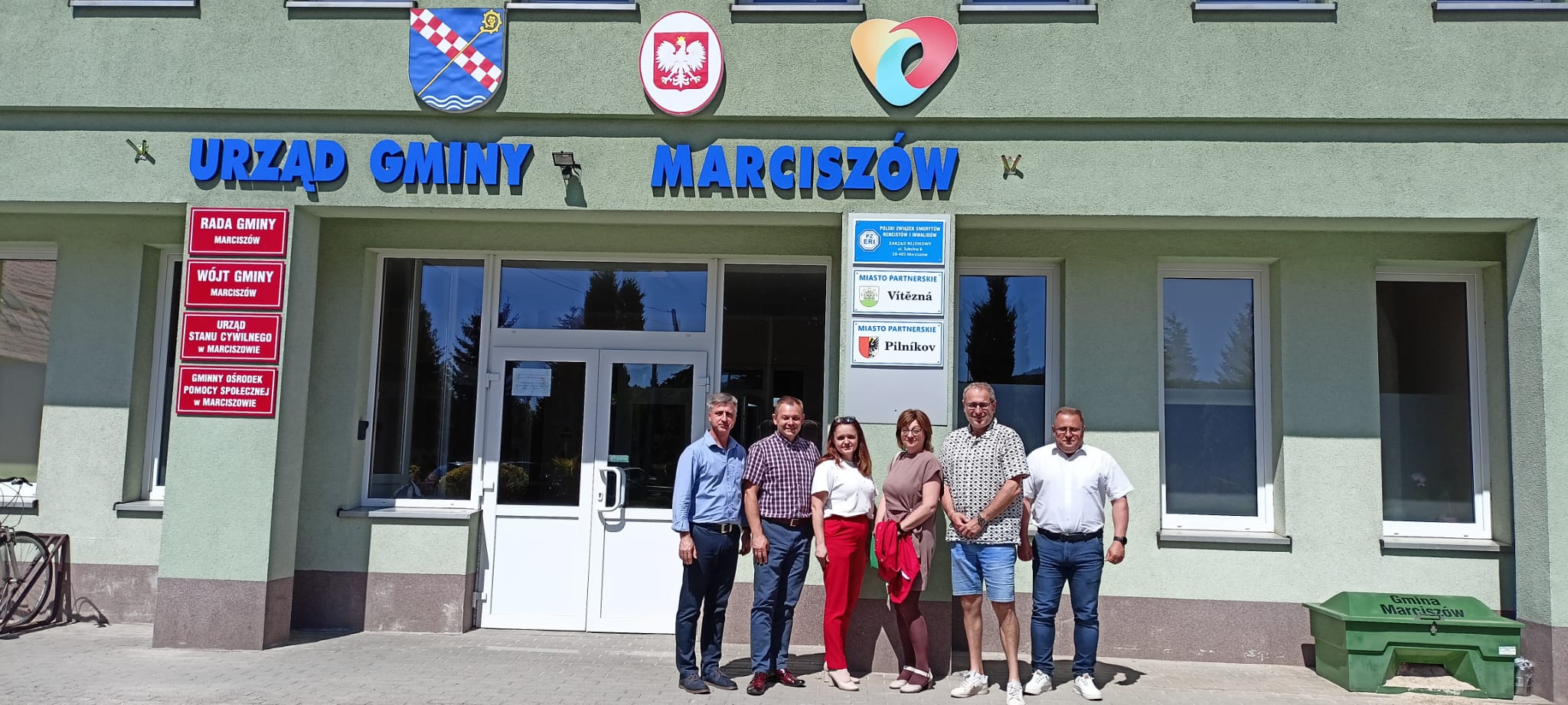 Odwiedziny delegacji z partnerskiego samorządu Vitezna z Czech