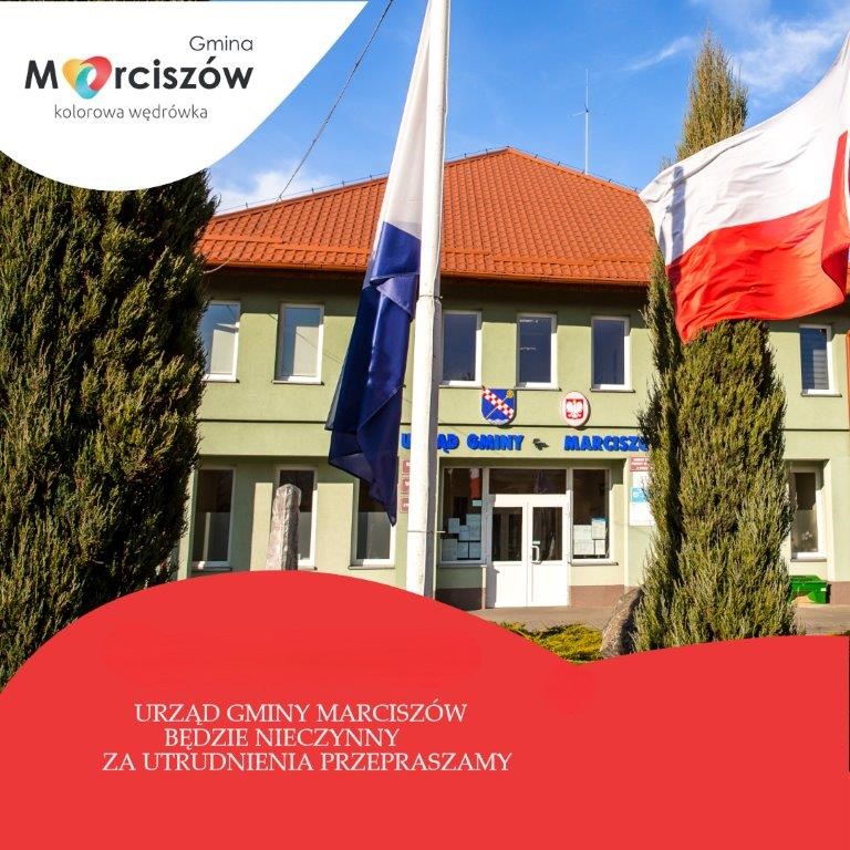 5 czerwca Urząd Gminy nieczynny