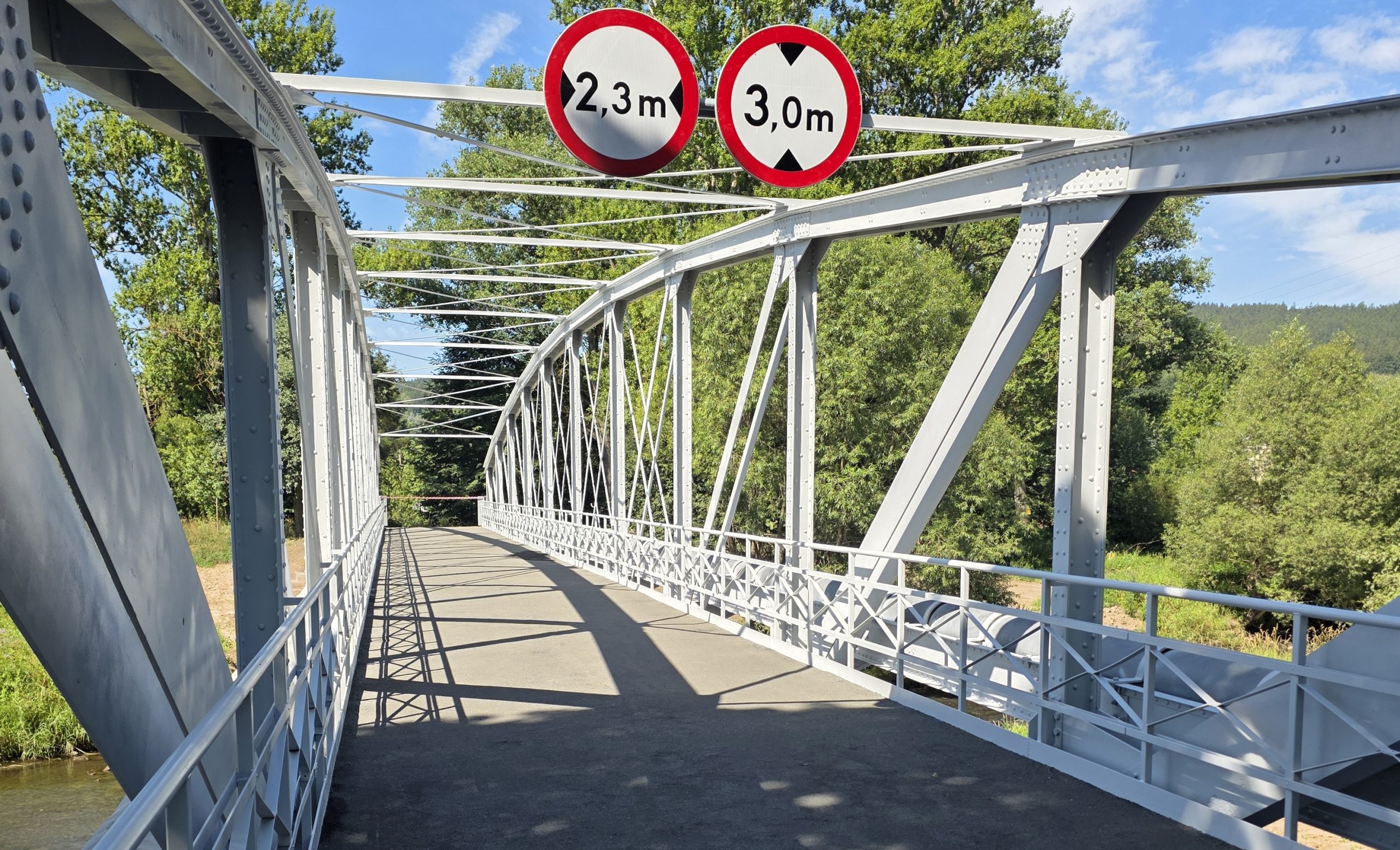 Remont mostu na rzece Bóbr zakończony