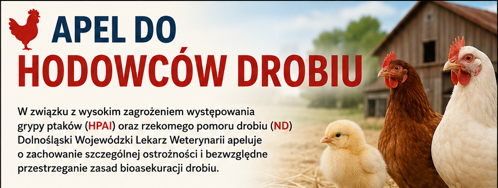 Apel do hodowców drobiu