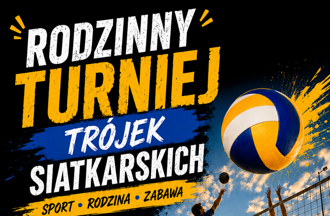 Odwołanie Rodzinnego Turnieju Trójek Siatkarskich